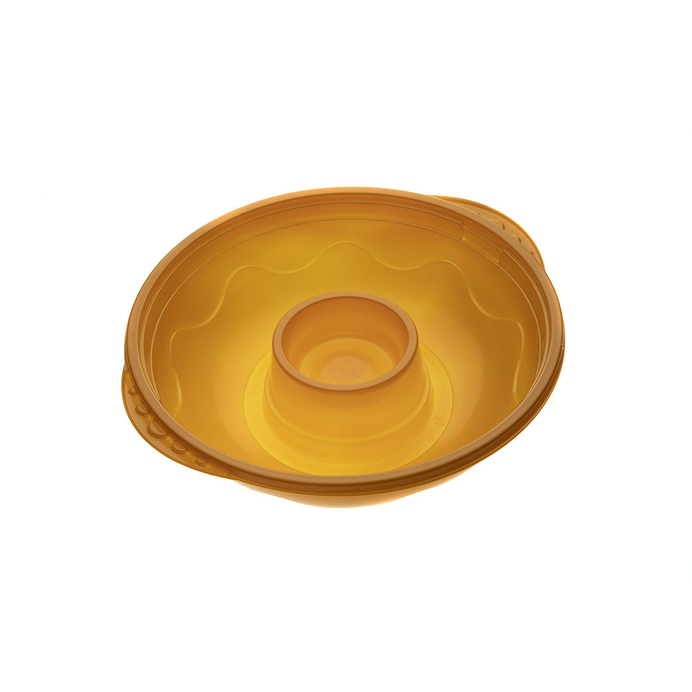 Envase de plástico tipo bowl chip & dip, redondo - Imagen 3