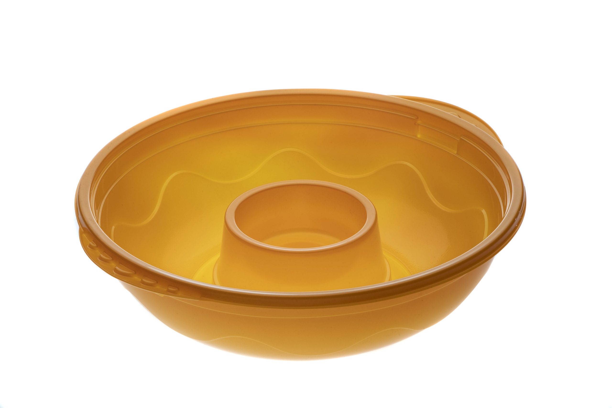 Envase de plástico tipo bowl chip & dip, redondo