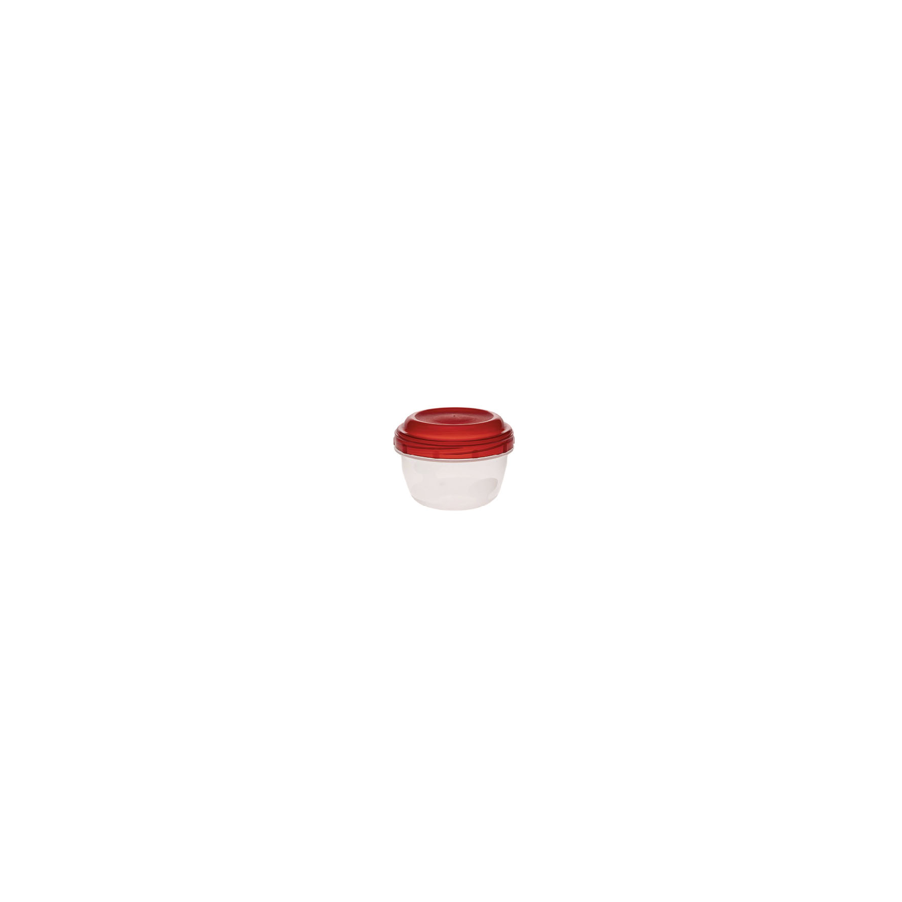 Envase de inyección de plástico con taparrosca 3oz, hermético