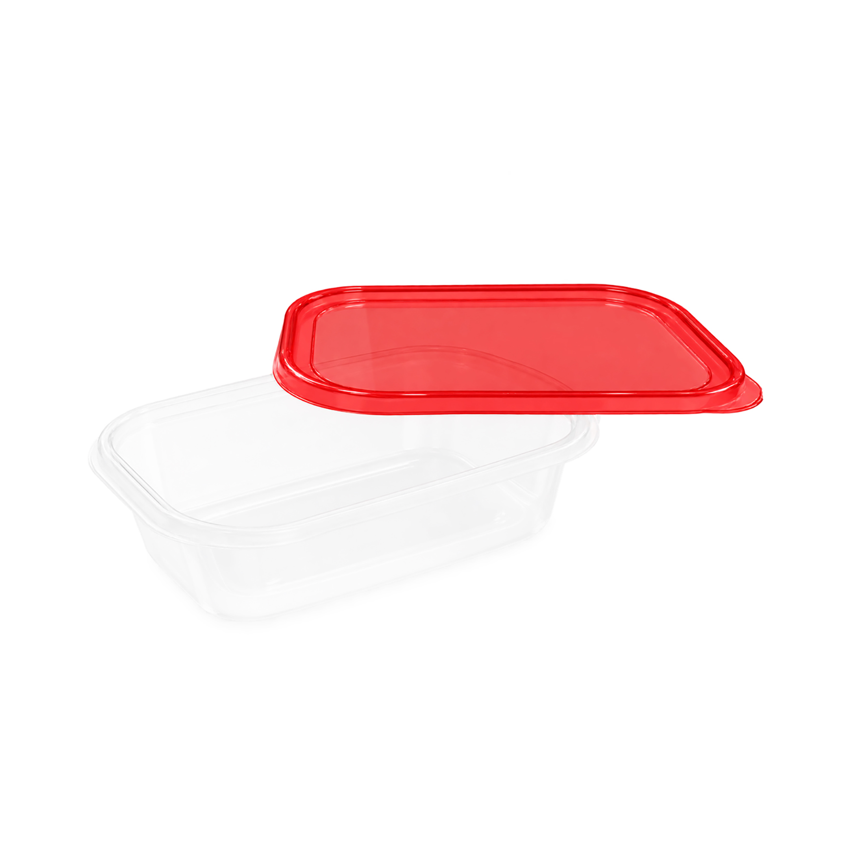 Envase de inyección de plástico rectangular 76oz - Imagen 2