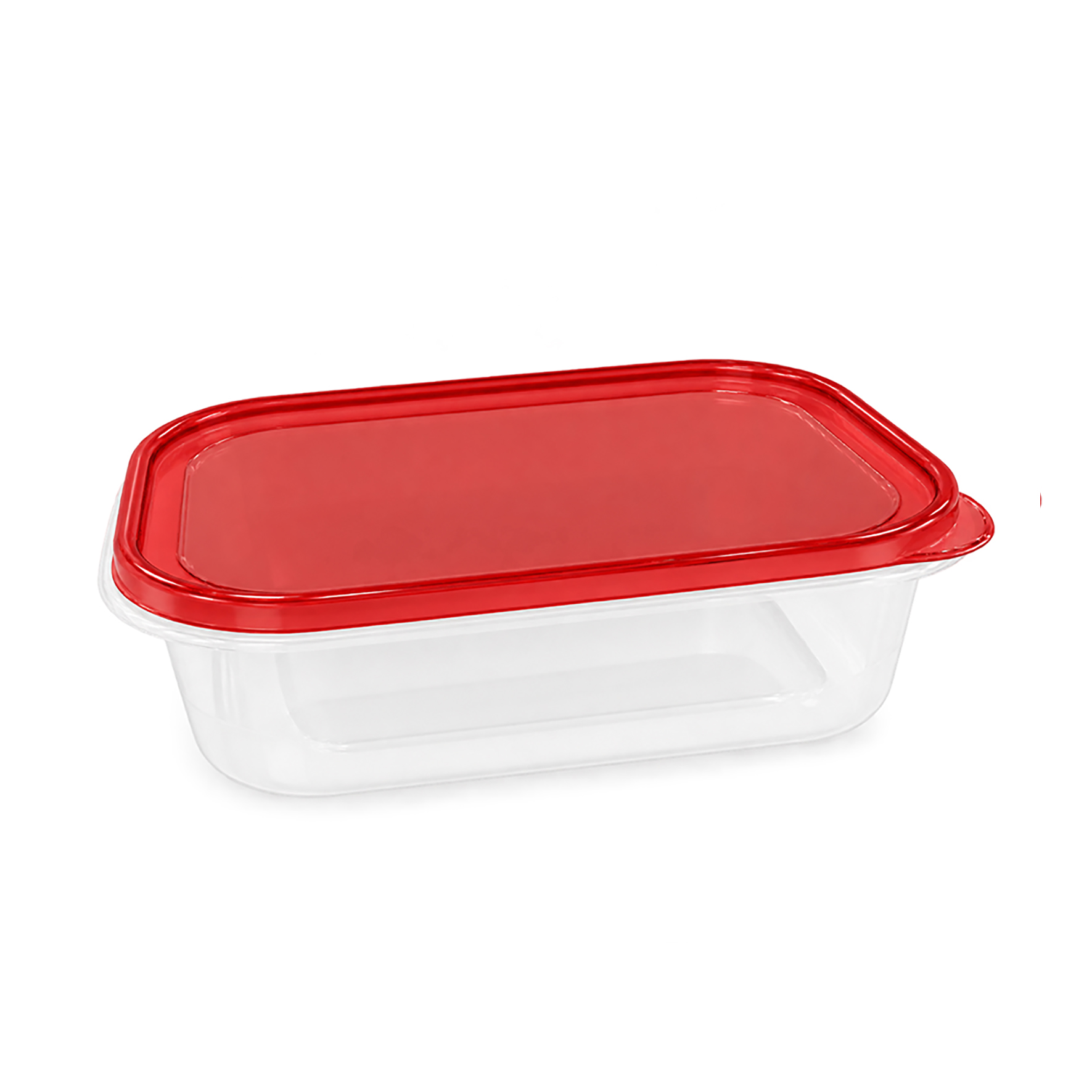 Envase de inyección de plástico rectangular 76oz