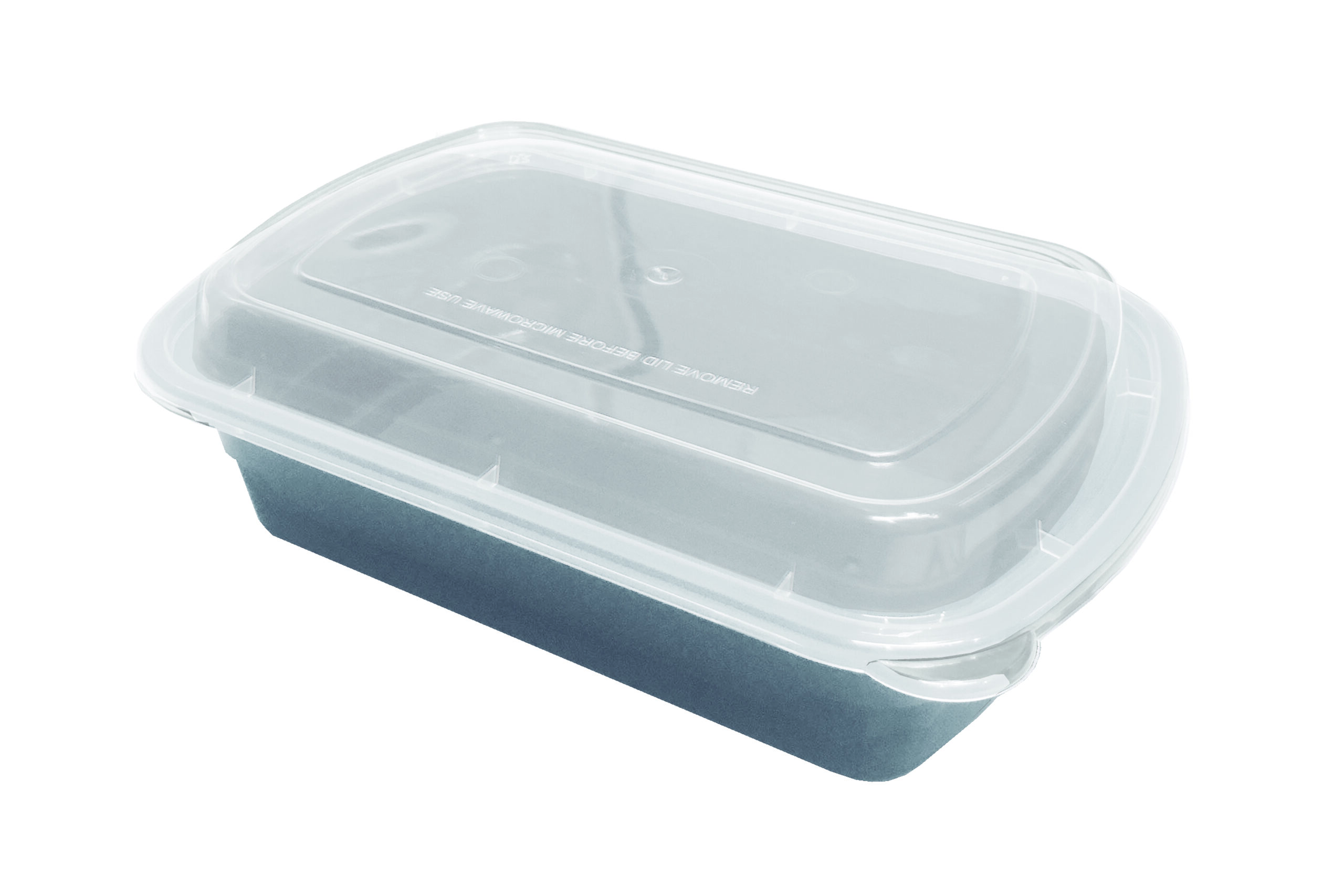 Envase de inyección de plástico rectangular 38oz - Imagen 3