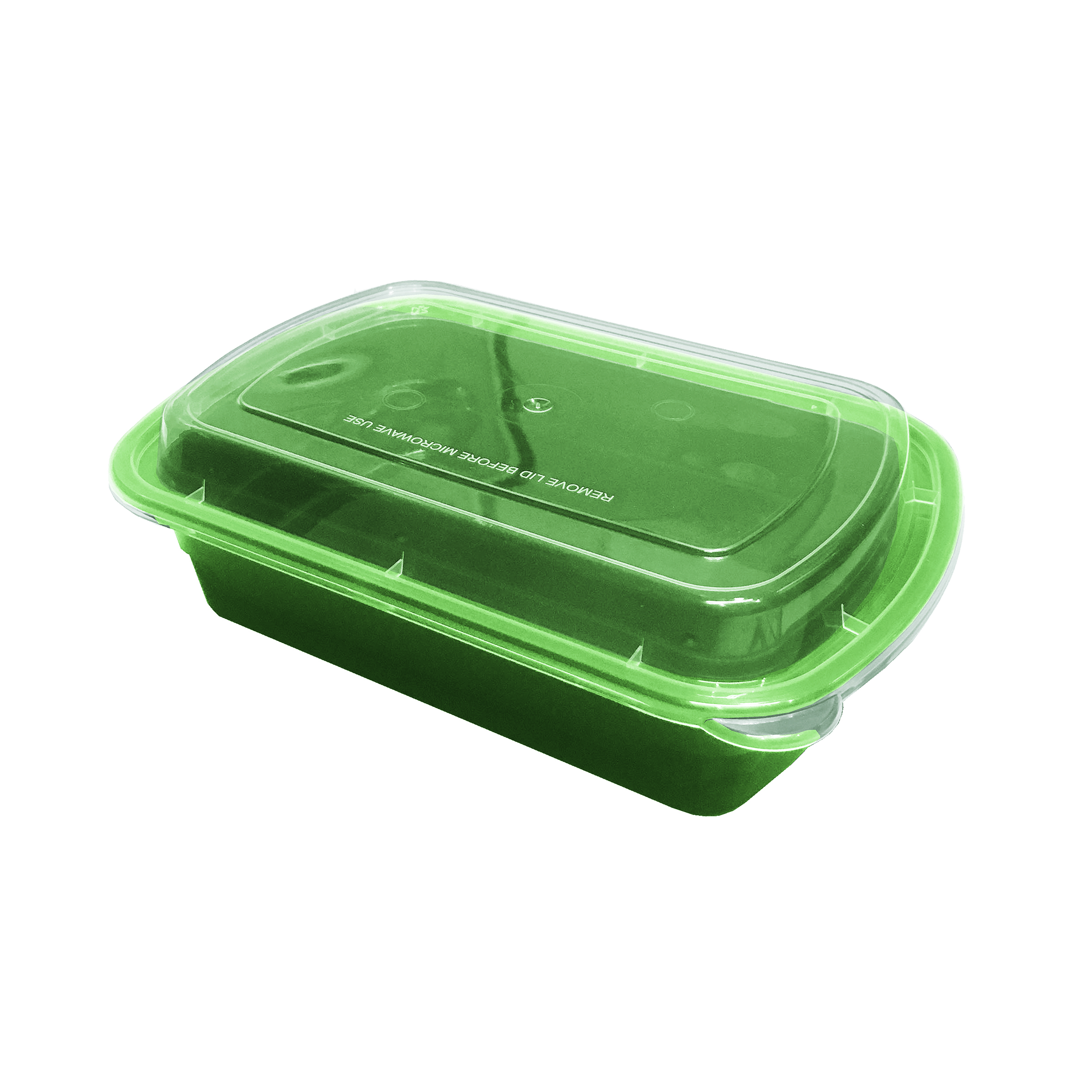 Envase de inyección de plástico rectangular 38oz - Imagen 5